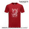 Tričko RANGER® - TIGER - a XL Červená Tričko RANGER® - TIGER - a XL Červená