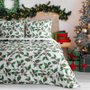 VIANOČNÉ POSTEĽNÉ OBLIEČKY TORI 220X200 70X80/X2 CM BIELOZELNÉ VIANOČNÉ POSTEĽNÉ OBLIEČKY TORI 220X200 70X80/X2 CM BIELOZELNÉ