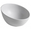 SAPHO - DOME OBLIQUO keramické umývadlo na dosku vysoké, Ø 44,5cm, biela WH031 SAPHO - DOME OBLIQUO keramické umývadlo na dosku vysoké, Ø 44,5cm, biela WH031