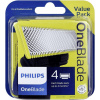 Philips QP240/50 OneBlade, náhradná hlavica 4 ks QP240/50 Philips QP240/50 OneBlade, náhradná hlavica 4 ks QP240/50