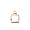 Arch swing with colourful blocks, wood, 20 × 29 cm Arch swing with colourful blocks, wood, 20 × 29 cm