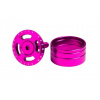 PRO Krytka hlavového zloženia DEITY CROSSHAIR Headset Cap Farba: Ružová PRO Krytka hlavového zloženia DEITY CROSSHAIR Headset Cap Farba: Ružová