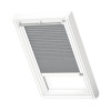 Plisé roleta na strešné okno VELUX elektrická FML UK10 1282KWL sivá Plisé roleta na strešné okno VELUX elektrická FML UK10 1282KWL sivá