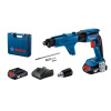 BOSCH Akumulátorový skrutkovač na sadrokartón. s dávkovačom GTB 185-LI v kufríku (2 x 2,0 Ah batéria + tol BOSCH Akumulátorový skrutkovač na sadrokartón. s dávkovačom GTB 185-LI v kufríku (2 x 2,0 Ah batéria + tol