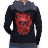 Dámská Mikina BLACKHEART DEAD BEAUTY Barva: Černá, Velikost: XL - L - doprava zdarma Dámská Mikina BLACKHEART DEAD BEAUTY Barva: Černá, Velikost: XL - L - doprava zdarma