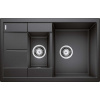 Blanco Metra 6 Silgranitový drez, 78x50 cm, s ovládaním odtoku, antracit 513473 Blanco Metra 6 Silgranitový drez, 78x50 cm, s ovládaním odtoku, antracit 513473