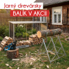 GÜDE Set Benzínová reťazová píla KS 450-55 + Kovová koza na pílenie dreva + Prístrešok na palivové drevo SET6 GÜDE Set Benzínová reťazová píla KS 450-55 + Kovová koza na pílenie dreva + Prístrešok na palivové drevo SET6