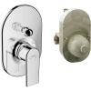 HANSGROHE Vernis Shape páková vaňová batéria pod omietku (obsahuje teleso), pre 2 výstupy, chróm, 71472000 HANSGROHE Vernis Shape páková vaňová batéria pod omietku (obsahuje teleso), pre 2 výstupy, chróm, 71472000