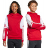 Adidas Dětská mikina s kapucí Squadra 25, červená, JD4805, 116 cm Adidas Dětská mikina s kapucí Squadra 25, červená, JD4805, 116 cm