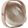 Stolový ventilátor FANTASTIC 20 cm, béžová, drevo, Printworks Stolový ventilátor FANTASTIC 20 cm, béžová, drevo, Printworks