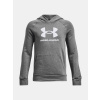 Under Armour Chlapčenská mikina UA Rival Fleece BL Hoodie Šedá YSM Under Armour Chlapčenská mikina UA Rival Fleece BL Hoodie Šedá YSM
