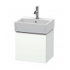 Duravit L-Cube Umývadlová skrinka 40x43x34 cm, 1 dvierka, pánty vľavo, matná biela LC6245L1818 Duravit L-Cube Umývadlová skrinka 40x43x34 cm, 1 dvierka, pánty vľavo, matná biela LC6245L1818