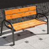 Záhradná drevená lavička s operadlom Park Lux 150 x 74 x 86 cm PATIO Záhradná drevená lavička s operadlom Park Lux 150 x 74 x 86 cm PATIO