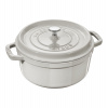 Staub Cocotte hrniec okrúhly 18 cm/1,7 l biela hľuzovka, 11018107 Staub Cocotte hrniec okrúhly 18 cm/1,7 l biela hľuzovka, 11018107