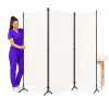 vidaXL s 3 panelmi krémovo biely 260x180 cm vidaXL s 3 panelmi krémovo biely 260x180 cm