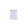 TENTino Elastický obrus SKIRTING na kaviarenský nízky stôl 80 cm VIAC FARIEB Farba obrusu: BIELA / WHITE TENTino Elastický obrus SKIRTING na kaviarenský nízky stôl 80 cm VIAC FARIEB Farba obrusu: BIELA / WHITE