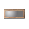 Zrkadlo Idea Black and Atlantic Pine, 150 cm, L Zrkadlo Idea Black and Atlantic Pine, 150 cm, L