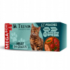 DR. TREND PREMIUM vlhké krmivo pre mačky LOVE CAT MEGA MIX príchutí 60x85 g DR. TREND PREMIUM vlhké krmivo pre mačky LOVE CAT MEGA MIX príchutí 60x85 g