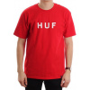 pánske tričko HUF ORIGINAL LOGO TEE Red M pánske tričko HUF ORIGINAL LOGO TEE Red M