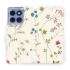 Flipové pouzdro Mobiwear - Motorola Edge 60 Pro - MD03S Tenké rostlinky s květy (Knížkové flip pouzdro, obal, kryt na mobil Motorola Edge 60 Pro - MD03S Tenké rostlinky s květy, materiál Umělá kůže + Flipové pouzdro Mobiwear - Motorola Edge 60 Pro - MD03S Tenké rostlinky s květy (Knížkové flip pouzdro, obal, kryt na mobil Motorola Edge 60 Pro - MD03S Tenké rostlinky s květy, materiál Umělá kůže +