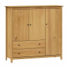 IDEA nábytok Bielizník 3 dvere + 2 zásuvky TORINO vosk IDEA nábytok Bielizník 3 dvere + 2 zásuvky TORINO vosk