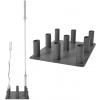 Insportline Stojan na olympijské tyče BR5001, 9x50mm otvor Insportline Stojan na olympijské tyče BR5001, 9x50mm otvor