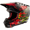 prilba S-M5 RASH, ALPINESTARS (tmavo šedá/červená fluo, vel. XS) prilba S-M5 RASH, ALPINESTARS (tmavo šedá/červená fluo, vel. XS)