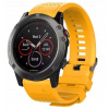 REMIEŇ PRE GARMIN FENIX 5s Plus 6s 7s 8 43mm SOLAR PRO QUICKFIT ŽLTÝ REMIEŇ PRE GARMIN FENIX 5s Plus 6s 7s 8 43mm SOLAR PRO QUICKFIT ŽLTÝ