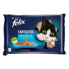 Felix Fantastic Lahodný výber z rýb v želé, losos a platesa 4 x 85 g Felix Fantastic Lahodný výber z rýb v želé, losos a platesa 4 x 85 g