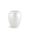 Zvieracia urna Crystal Heart - Biela 1,5l Zvieracia urna Crystal Heart - Biela 1,5l