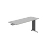 OFFICE PRO s.r.o. HOBIS spojovací stôl - FE 1600 R, šedá OFFICE PRO s.r.o. HOBIS spojovací stôl - FE 1600 R, šedá