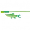 Udice s rybkou zelená 42 cm Udice s rybkou zelená 42 cm