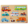 Haba Drevené vkladacie puzzle - dopravné prostriedky Haba Drevené vkladacie puzzle - dopravné prostriedky