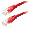 XtendLan patch kabel Cat5E, UTP - 0,25m, červený (prodej po 10 ks) PK_5UTP0025red XtendLan patch kabel Cat5E, UTP - 0,25m, červený (prodej po 10 ks) PK_5UTP0025red