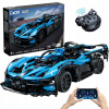 Stavebnica CADA pretekárske auto RC Bluefire Specter 1:14, diaľkovo ovládané auto 421E Stavebnica CADA pretekárske auto RC Bluefire Specter 1:14, diaľkovo ovládané auto 421E