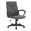 Tempo Kondela Kancelárske kreslo, tmavosivá/čierna, REVIN Tempo Kondela Kancelárske kreslo, tmavosivá/čierna, REVIN