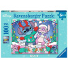 RAVENSBURGER Puzzle Disney: Stitch na Vianoce XXL 100 dielikov RAVENSBURGER Puzzle Disney: Stitch na Vianoce XXL 100 dielikov