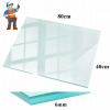 TVRDENÉ SKLO 40X80CM 6MM ODOLNÉ DO 200KG NA STÔL, KONFERENČNÝ STOLÍK, PÍSACÍ STÔL, POD KRB TVRDENÉ SKLO 40X80CM 6MM ODOLNÉ DO 200KG NA STÔL, KONFERENČNÝ STOLÍK, PÍSACÍ STÔL, POD KRB