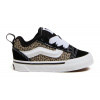 VANS Knu Skool Elastic Lace BLACK/LEOPARD - 22 VANS Knu Skool Elastic Lace BLACK/LEOPARD - 22