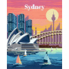Ravensburger CreArt Trendy města: Sydney Ravensburger CreArt Trendy města: Sydney