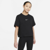 Nike Sportswear Big Kids' (Girls') T-Shirt Black/White 9-10 rokov Nike Sportswear Big Kids' (Girls') T-Shirt Black/White 9-10 rokov