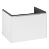 Villeroy & Boch Subway 3.0 Umývadlová skrinka, 62x43x48 cm, 1 zásuvka, Pure White/lesklý hliník C57500VF Villeroy & Boch Subway 3.0 Umývadlová skrinka, 62x43x48 cm, 1 zásuvka, Pure White/lesklý hliník C57500VF
