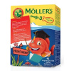 MOLLER´S Omega 3 Želé rybičky žuvacie tablety malinová príchuť 45 ks MOLLER´S Omega 3 Želé rybičky žuvacie tablety malinová príchuť 45 ks