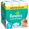 Pampers Active baby 5 Junior (11-16 kg) 150 ks - mesačné balenie