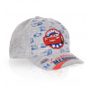 Chlapčenská šiltovka DISNEY CARS McQUEEN šedá Veľkosť: 54 Chlapčenská šiltovka DISNEY CARS McQUEEN šedá Veľkosť: 54