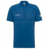Mammut DUCAN FL HALF ZIP T-SHIRT MEN modrá M Mammut DUCAN FL HALF ZIP T-SHIRT MEN modrá M