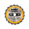 DeWalt pílový kotúč Construction 160x20mm 18z DT1931 DeWalt pílový kotúč Construction 160x20mm 18z DT1931