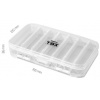 Krabica Delphin TBX Duo 195-14P 195x120x36mm Krabica Delphin TBX Duo 195-14P 195x120x36mm