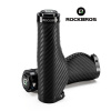 Rukoväť RockBros, skrutkovacia z PU kože, čierna Rukoväť RockBros, skrutkovacia z PU kože, čierna