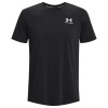 UNDER ARMOUR UA LOGO EMB HEAVYWEIGHT SS, Black - S UNDER ARMOUR UA LOGO EMB HEAVYWEIGHT SS, Black - S